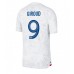 Günstige Frankreich Olivier Giroud #9 Auswärts Fussballtrikot WM 2022 Kurzarm